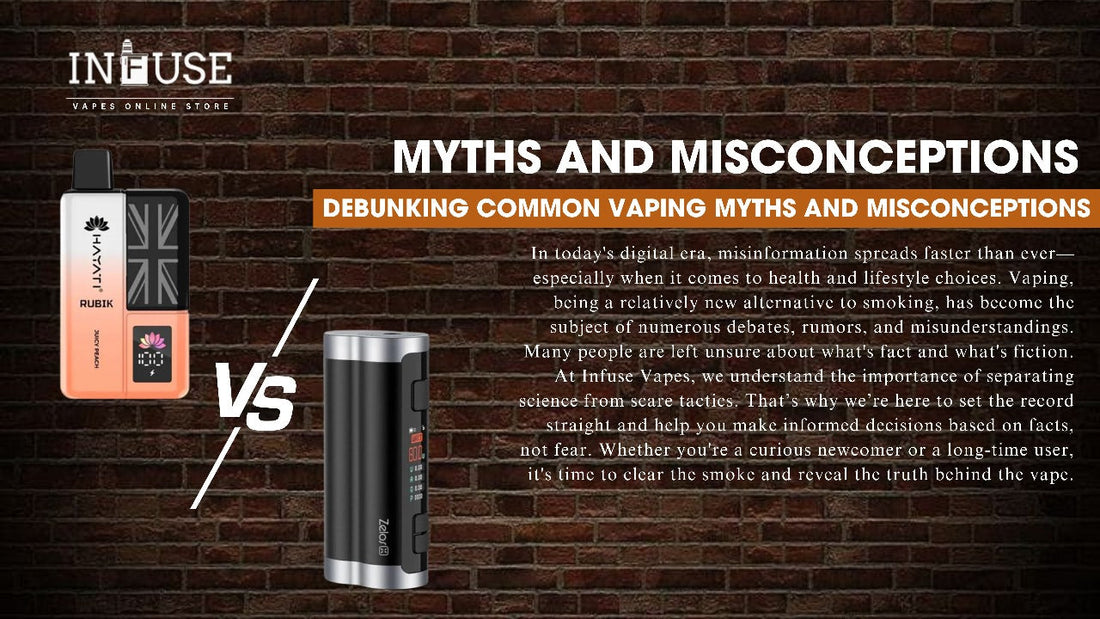 Myths and Misconceptions: Debunking Common Vaping Myths and Misconceptions