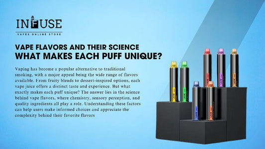 Vape Flavors and Their Science: What Makes Each Puff Unique?