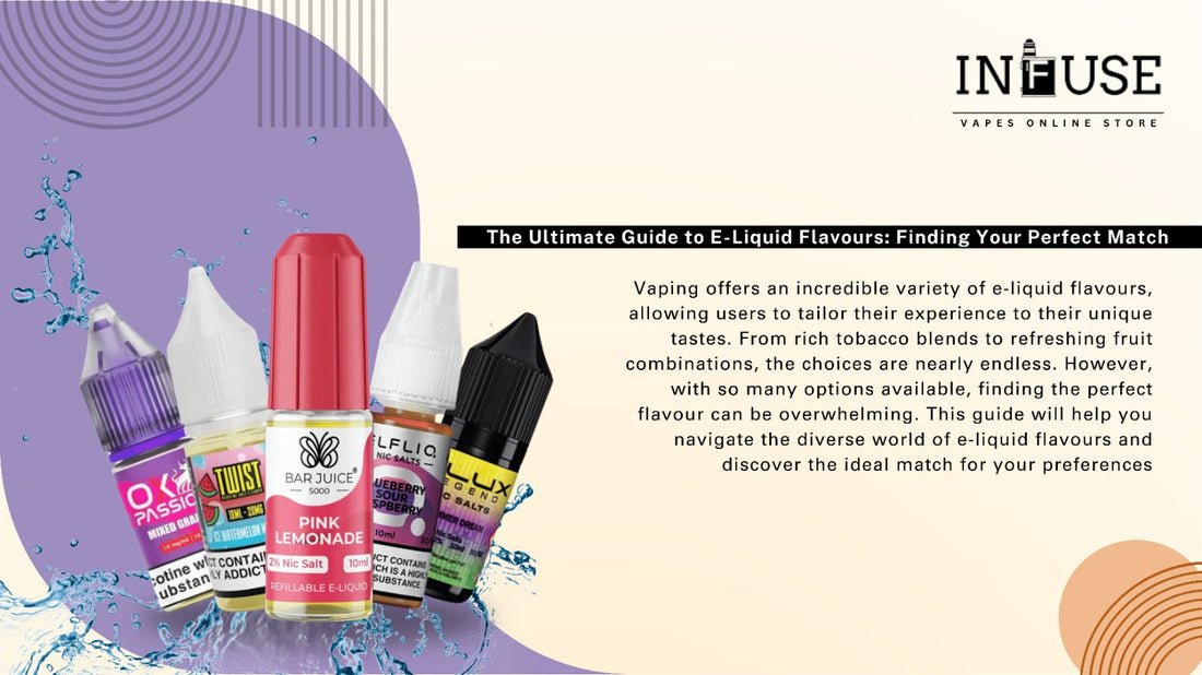 The Ultimate Guide to E-Liquid Flavours: Finding Your Perfect Match