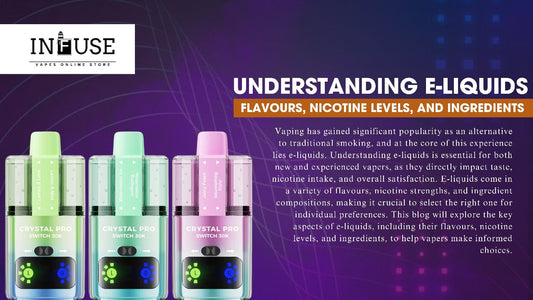Understanding E-Liquids: Flavours, Nicotine Levels, and Ingredients
