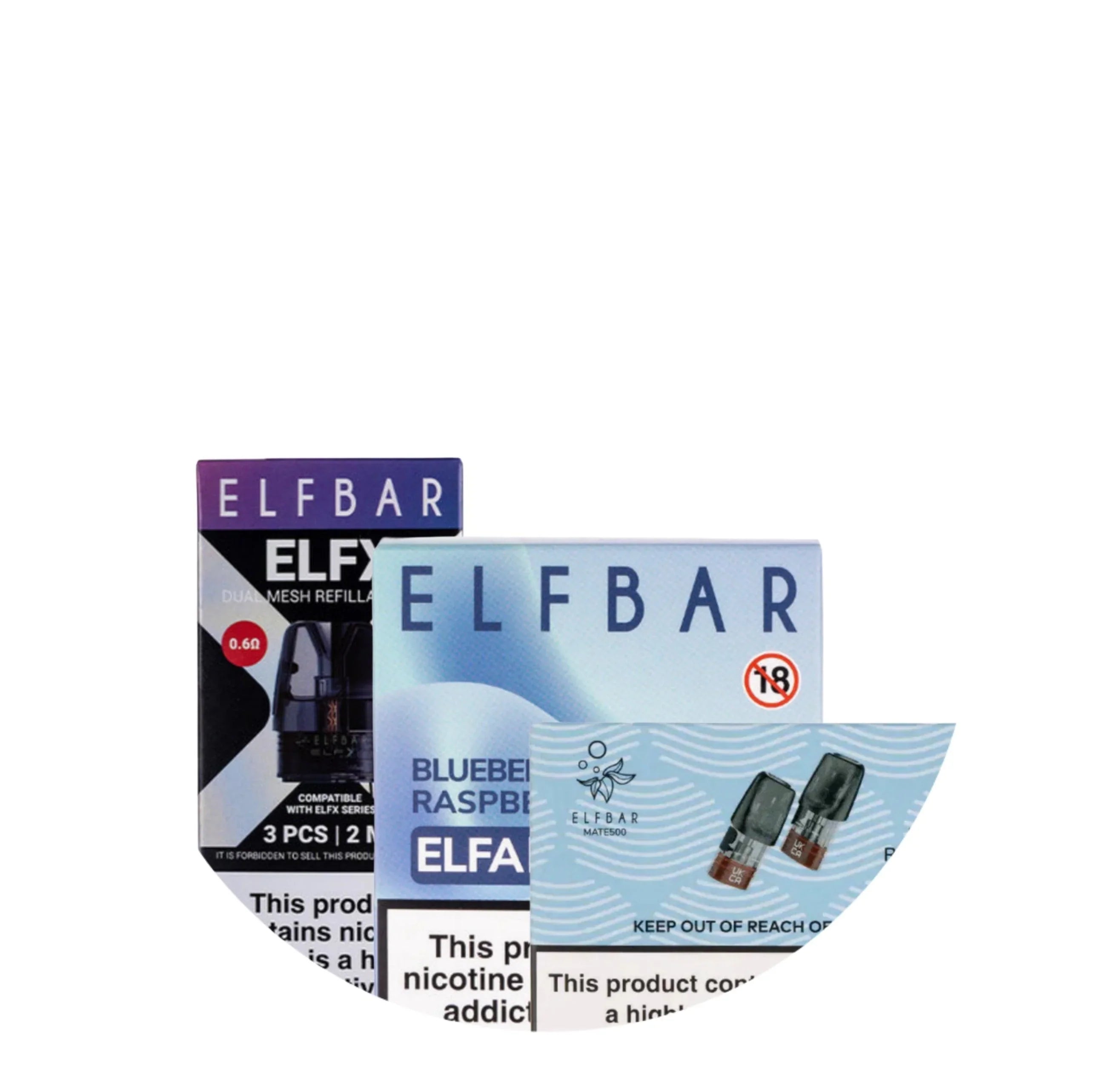 Elf Bar Empty & Prefilled E-Liquid Pods | Elf Bar Pods - Infuse Vapes