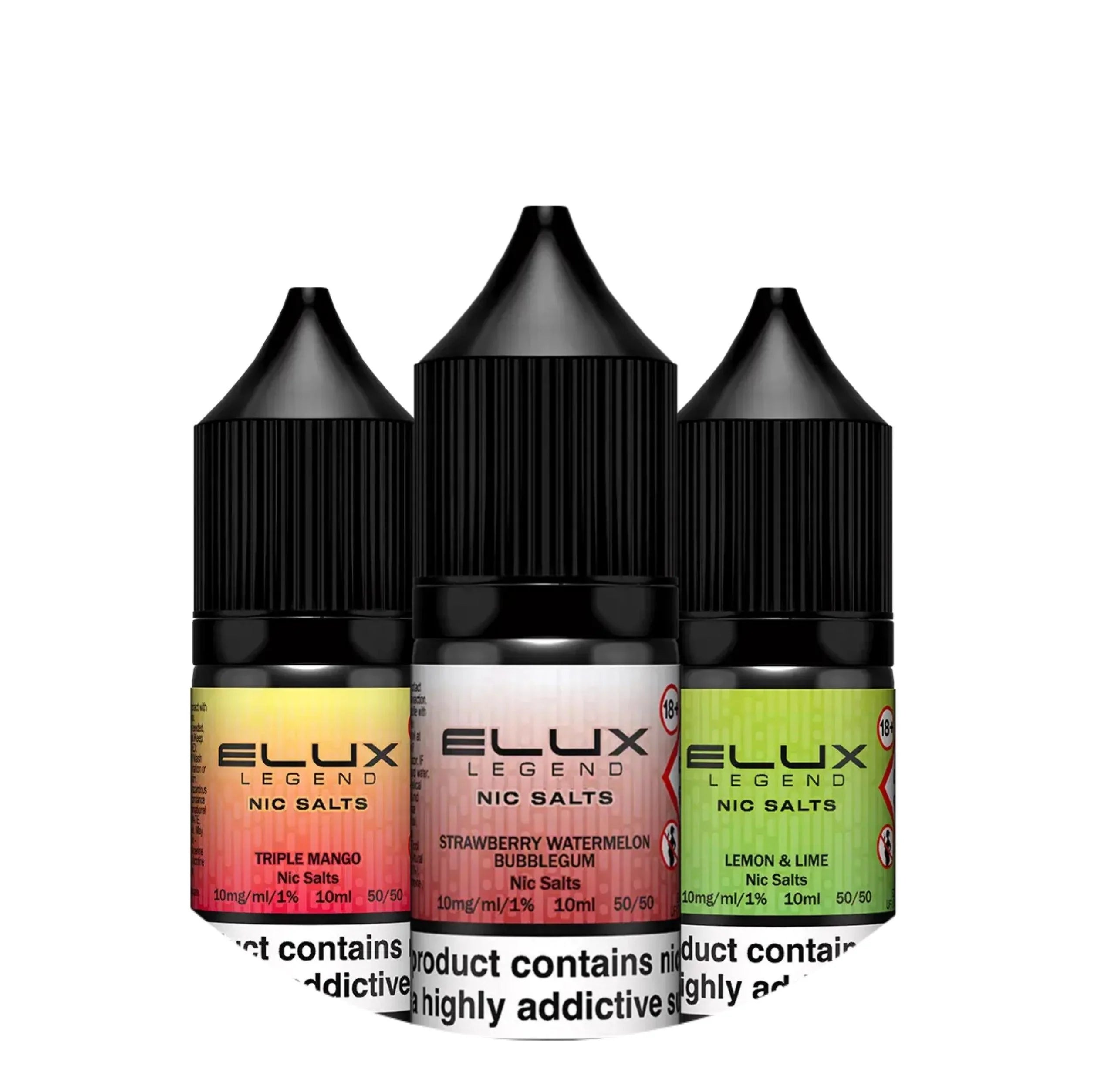 Elux 10ml Nic Salt Eliquids | Best Prices and All Flavours - Infuse Vapes