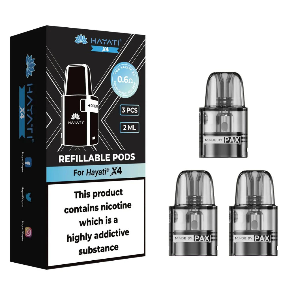 HayatiX4RefillablePods