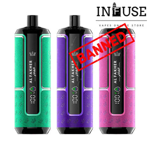 AlFakher-CrownBarHypermax15k-DisposableVapeBigPuff - Infuse Vapes