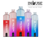 Box Of 10 Aura Bar Crystal Prime 10000 Puffs Wholesale Vape